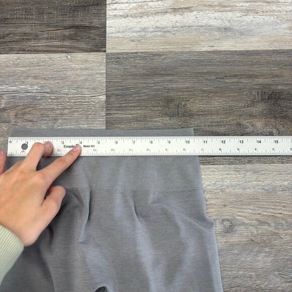 Alphalete‎ Gray Womens S Mid Rise Stretch Yoga Gym Wear Workout Fitness Leggings - Picture 7 of 12